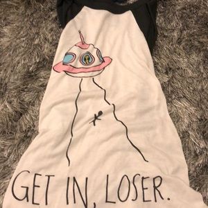Black matter get in loser alien tank